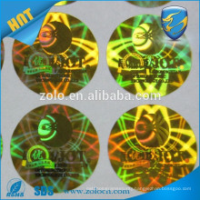 Made in china retail custom barcode laser pass hologram sticker for high quality